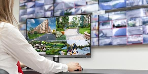 AOC M1系列安防監控專用顯示器，賦能智慧安防，實現全局洞察